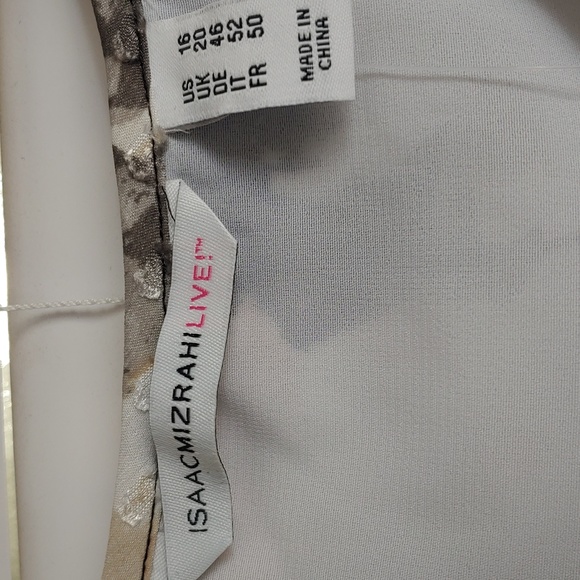 NWOT Isaac Mizrahi Live flower shirt - Picture 2 of 8